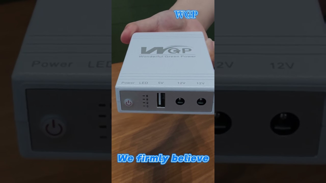 10,400mAh Mini UPS for Router & ONU Device | WGP Mini UPS 103A