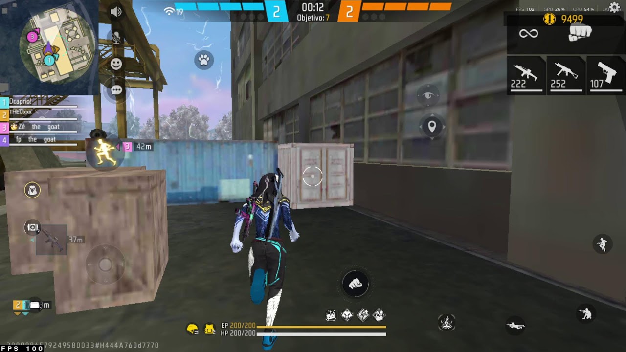 🔴O MAIS FOCADO TA ON!🔴FREEFIRE🔴4V4 SALA! | HANDCAM EMULADOR |🔴 CSRANK