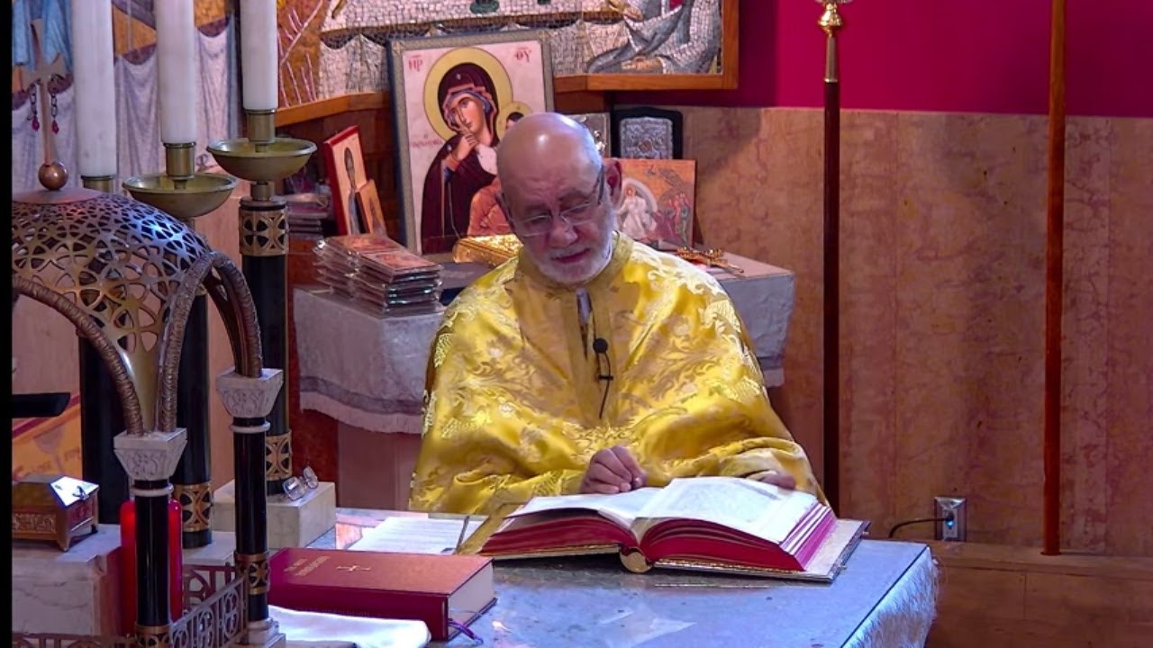 Greek Orthodox LIVE (9/7/25) Sunday Before Holy Cross Orthros and Divine Liturgy
