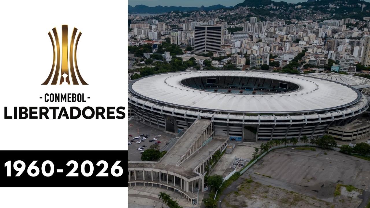 ESTADIOS DE LAS FINALES DE LA COPA LIBERTADORES 1960-2026