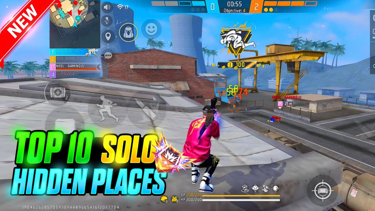 TOP 10 HIDDEN PLACES FOR CS RANK AFTER UPDATE | cs rank tips and tricks | without friends & gloowall