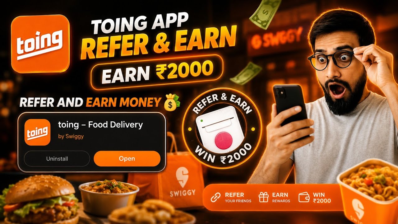 Toing App Refer & Earn ₹2000 | Toing App Referral Kaise Use Kare? | Winning Amount Kaise Use Kare?