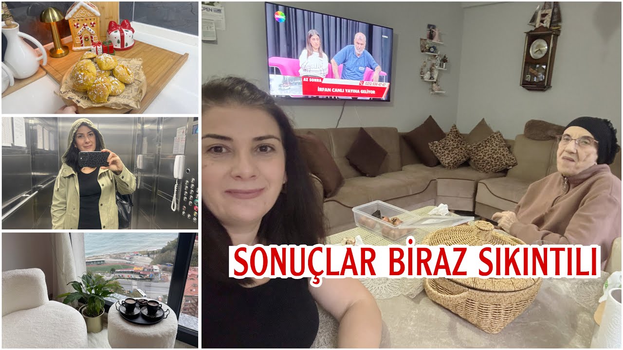 ANNEMLE ULTRASONA GİTTİK ‼️ SADECE YARIM BARDAK YAG İLE ‼️ ENFES KURABİYE 👌🏼 YAĞMURDA ZORLANDIK ‼️