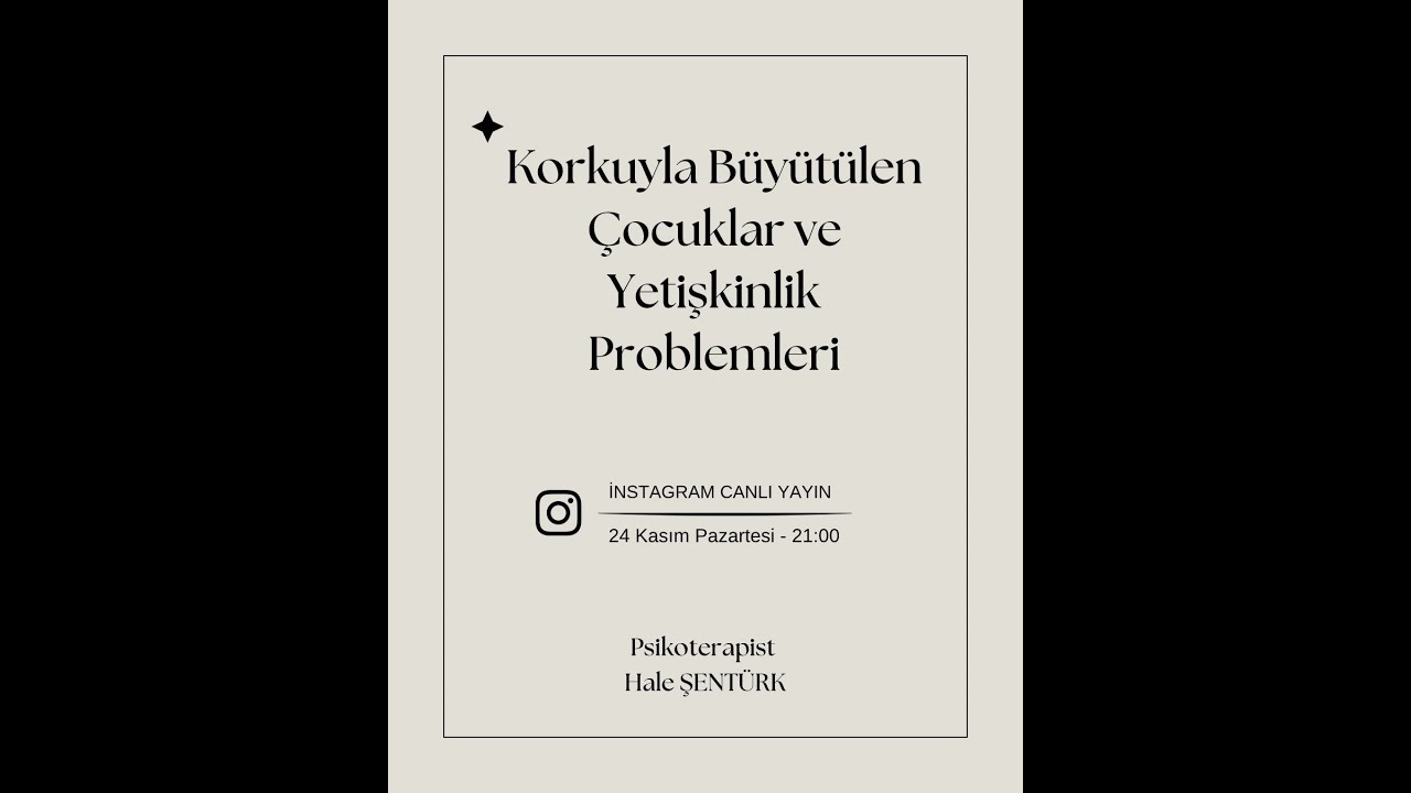 Korkuyla büyüyen çocuklar ve yetişkinlik problemleri.