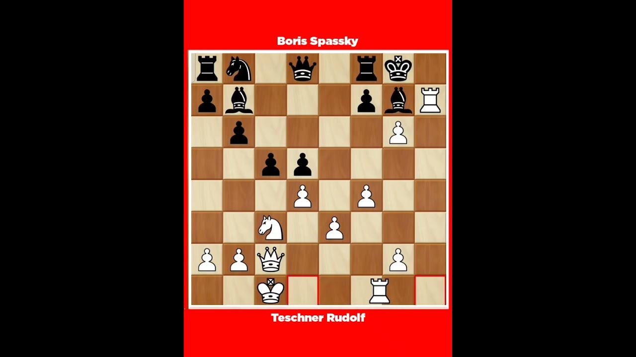 Teschner Rudolf vs Boris Spassky √ It Riga Latvia, 1959.