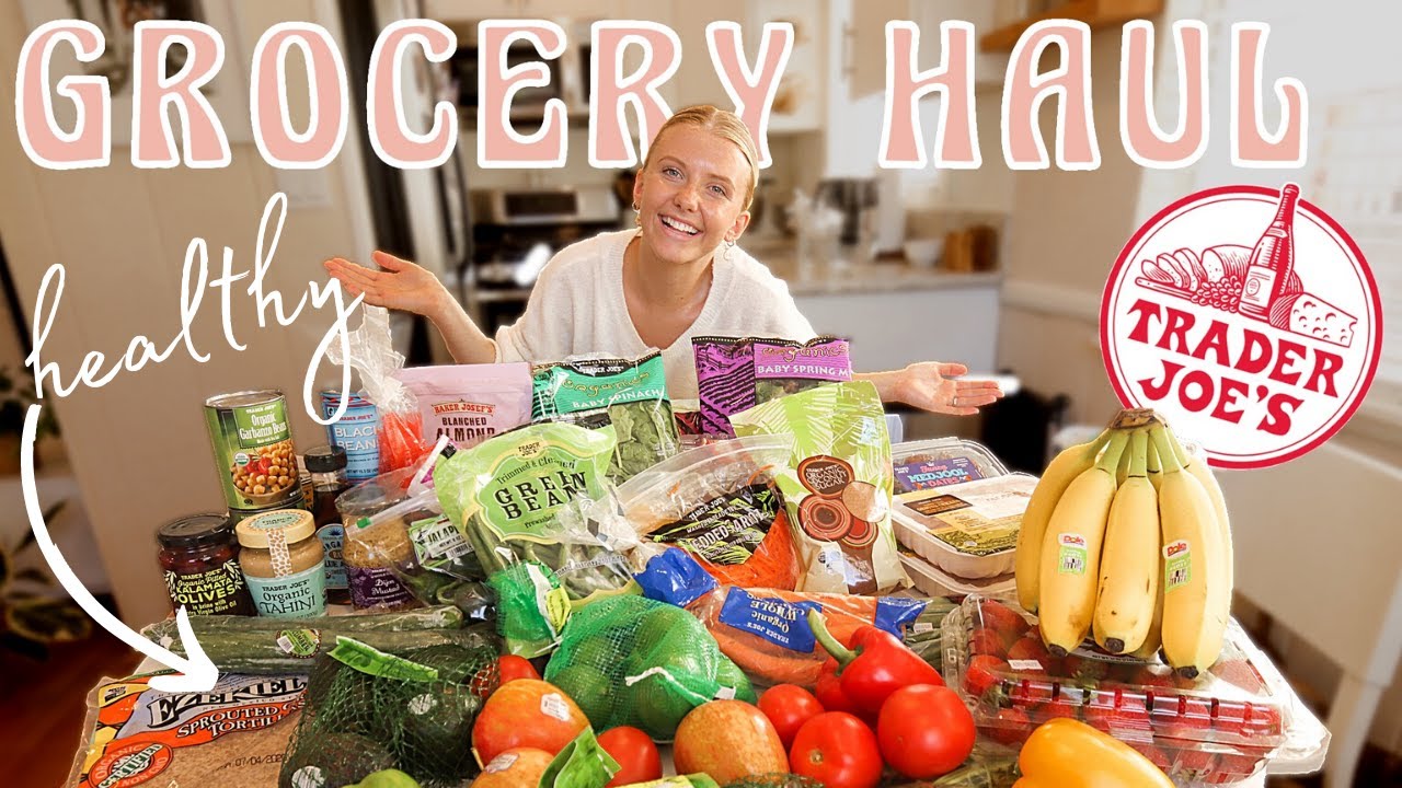 HEALTHY GROCERY SHOPPING HAUL || paleo based trader joe's groceries