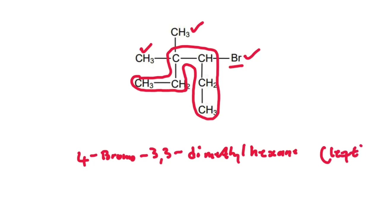 Органическая химия, 12 класс. Номенклатура галогеналканов по номенклатуре IUPAC, часть 3.