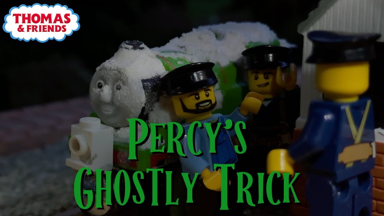 Percy's Ghostly Trick (Wooden Railway Remake) | Halloween 2024