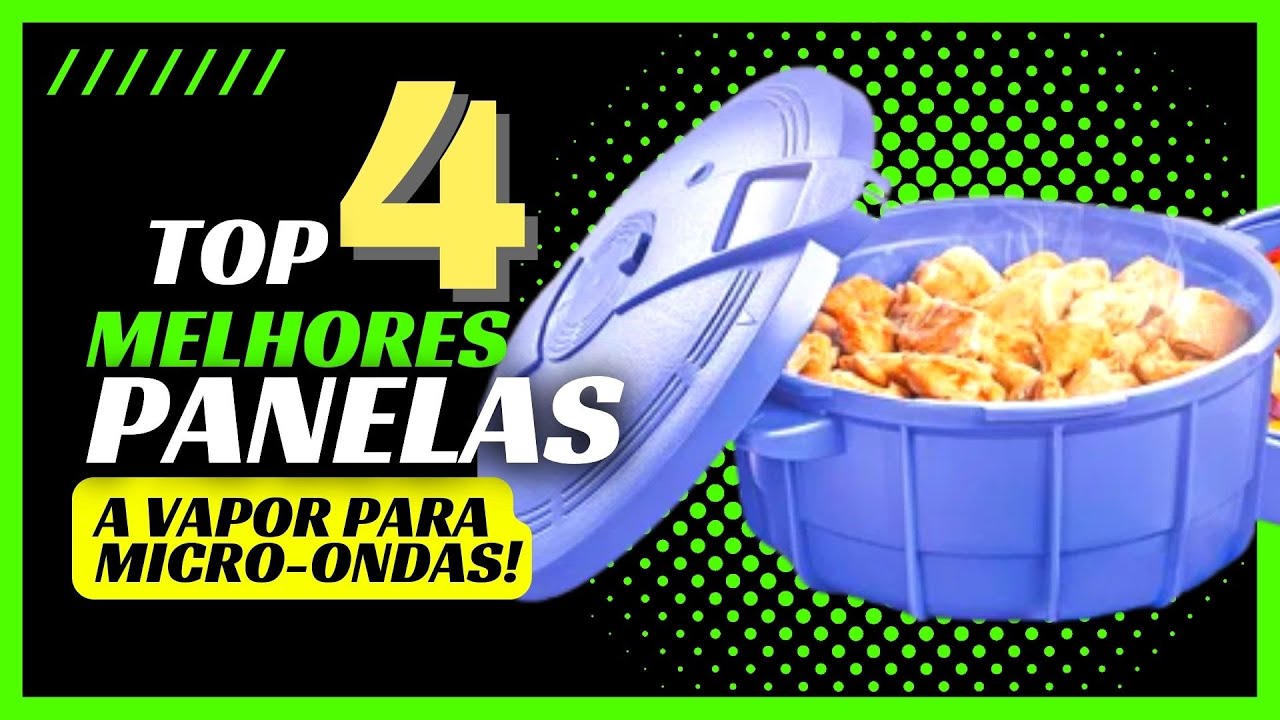 Top 4 Melhores Panelas a Vapor para Micro-ondas | Melhor Panela a Vapor para Micro-ondas!