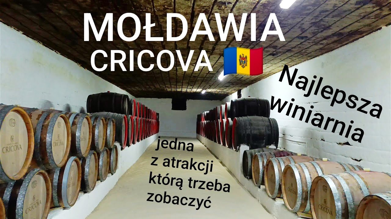 🇲🇩 Mołdawia co warto zobaczyć!!! Cricova najpopularniejsza winiarnia i jej piwnice 