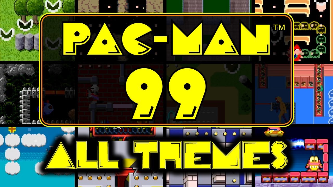 Pac-Man 99 Deluxe Pack DLC! - ALL Themes & Gameplay