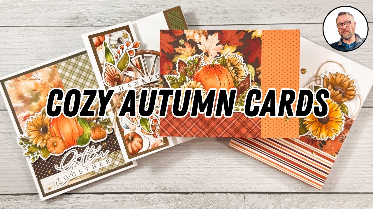 Fall Card Class: Create 4 Stunning Cards with Grateful Gatherings Stamp Set!