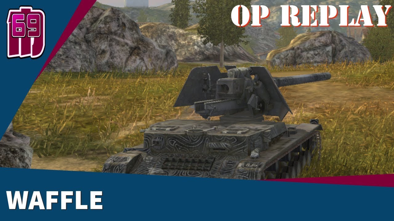 A Frontline Waffle bullies the reds | 9k+ dmg | wot blitz