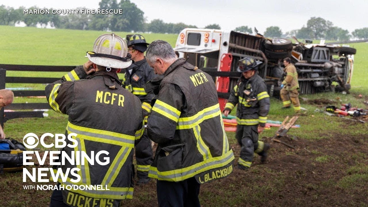 Bus crash kills at least 8, injures dozens more in Florida