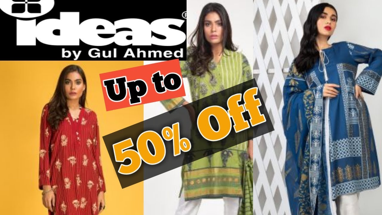 Ideas Pret Sale 2020 | Gul Ahmed Sale 50% Off june 2020|Ideas by Gul Ahmed pret sale 2020