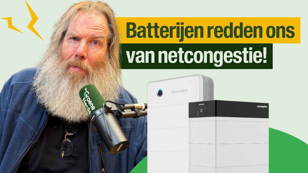 BATTERIJEN redden ons van NETCONGESTIE