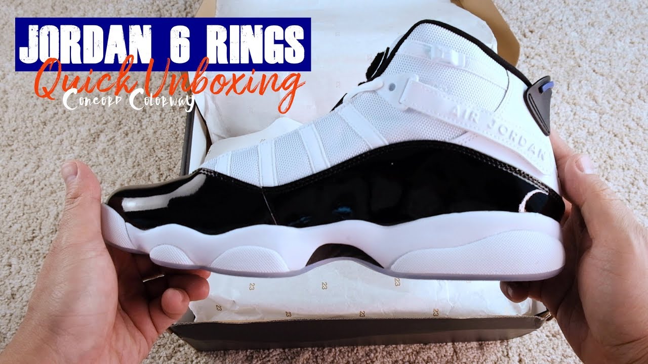 Jordan 6 Rings - Quick Unboxing, Legit Check & ASMR