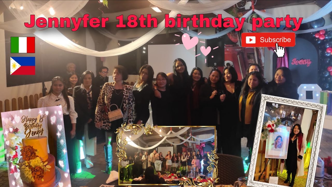 Simply at masayang tawanan Ang  18th birthday dito sa Padova #vlog 