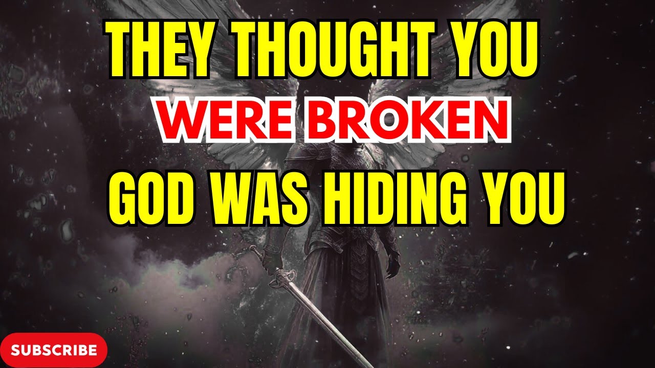 CHOSEN ONES, THEY THOUGHT YOU WERE BROKEN… GOD WAS HIDING YOU 🔥😭