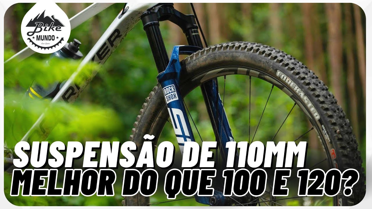 SUSPENSÃO DE 110MM ENCAIXA EM QUALQUER BIKE? | BIKE MUNDO