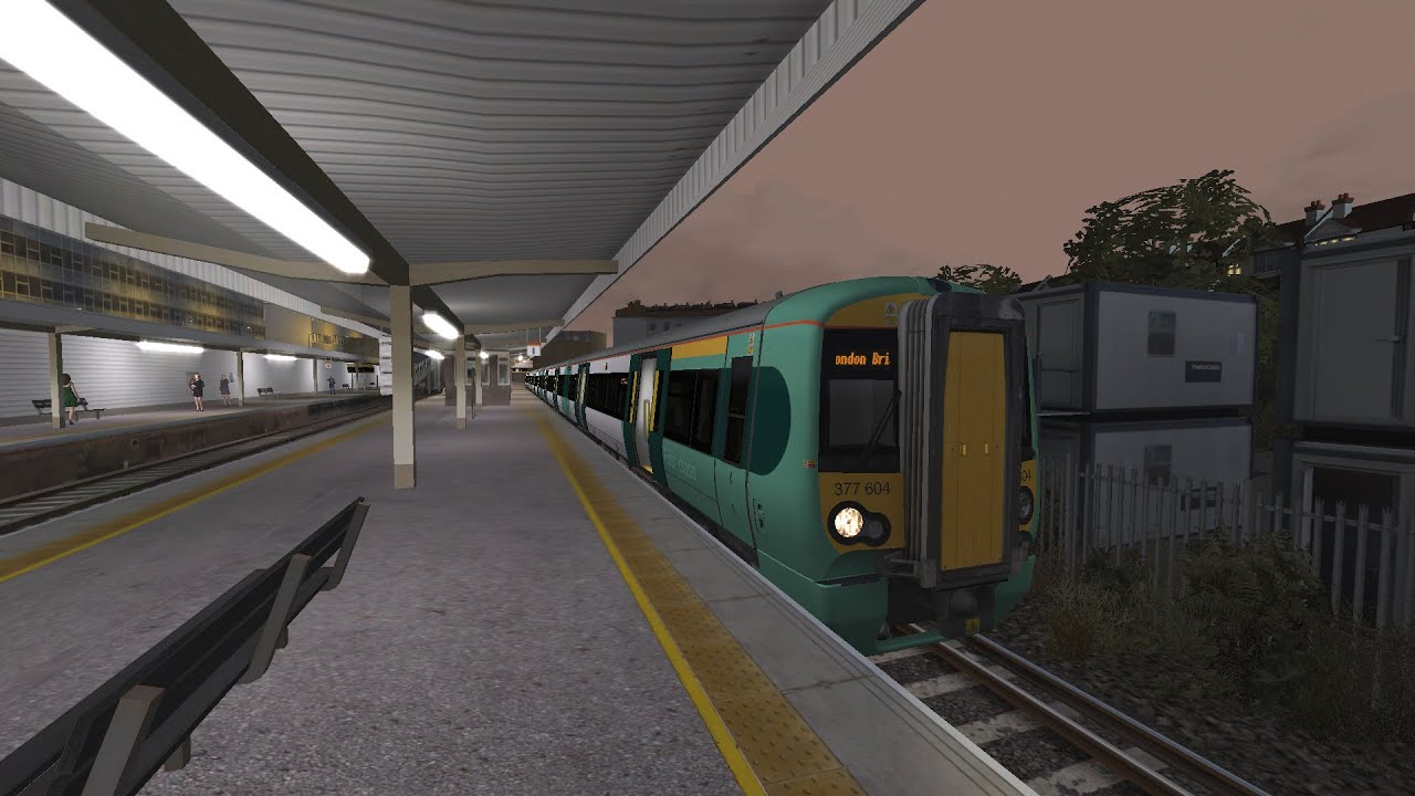 Train Simulator West Croydon to London Bridge via Tulse Hill Class 377 AP