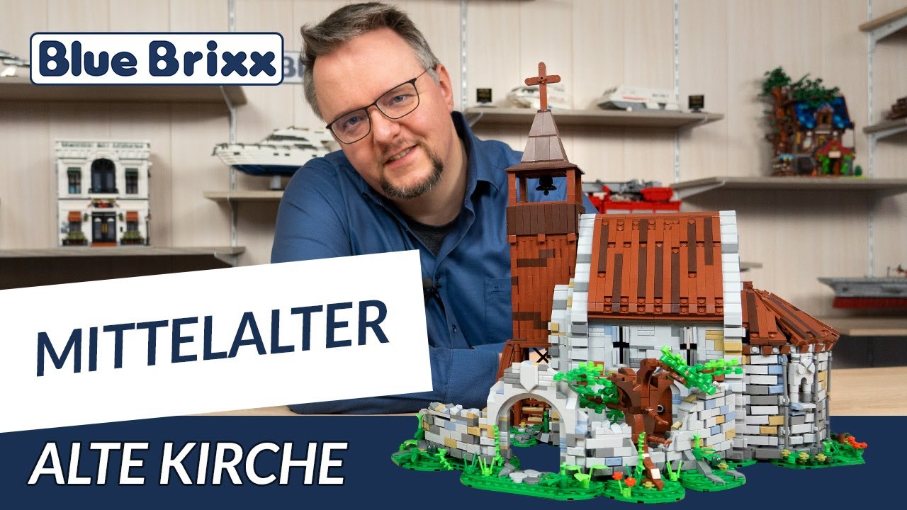 Alte Kirche von BlueBrixx - ein Schmuckstück unserer Mittelalterserie!