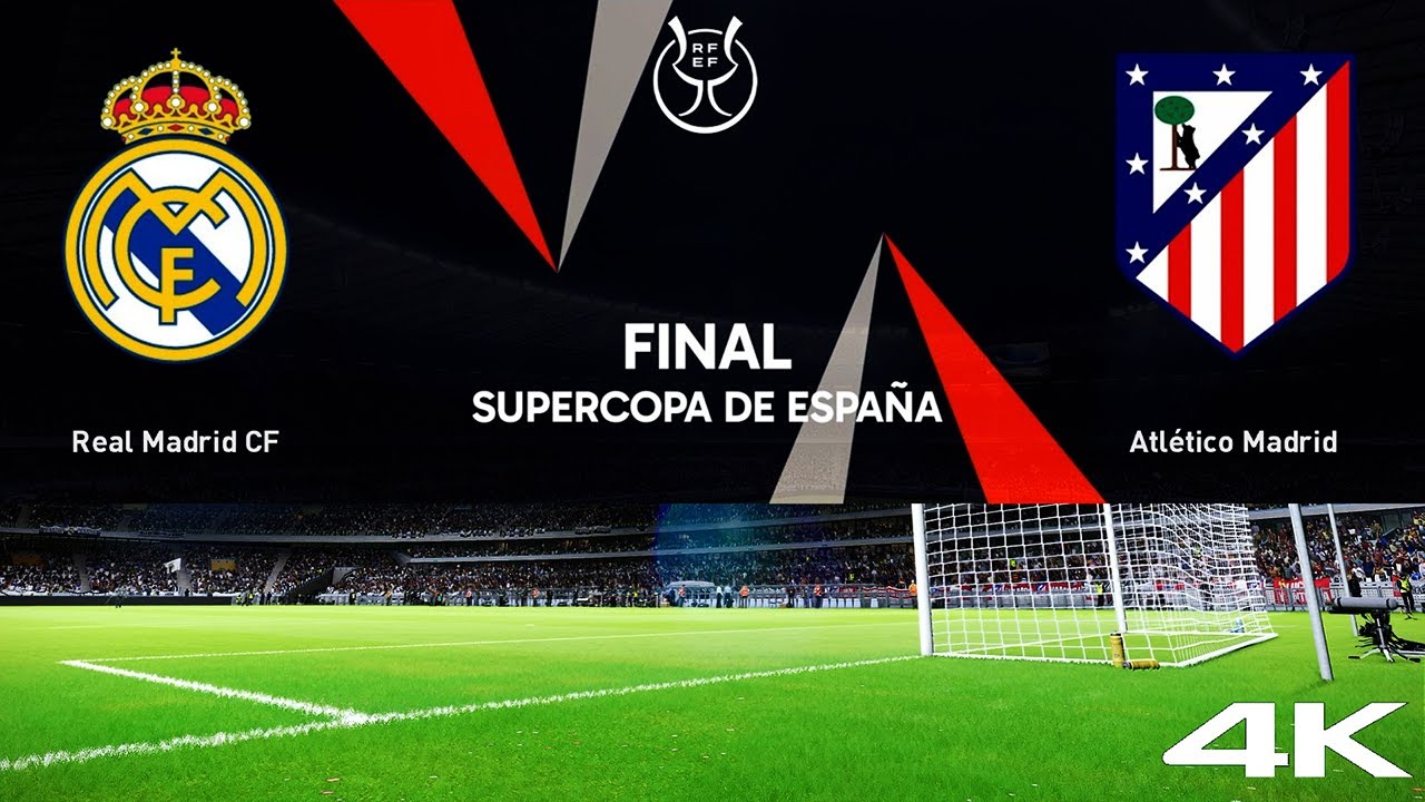 REAL MADRID vs ATLETICO MADRID IN THE SPANISH SUPERCOPA SEMI-FINAL | 4K HIGHLIGHTS