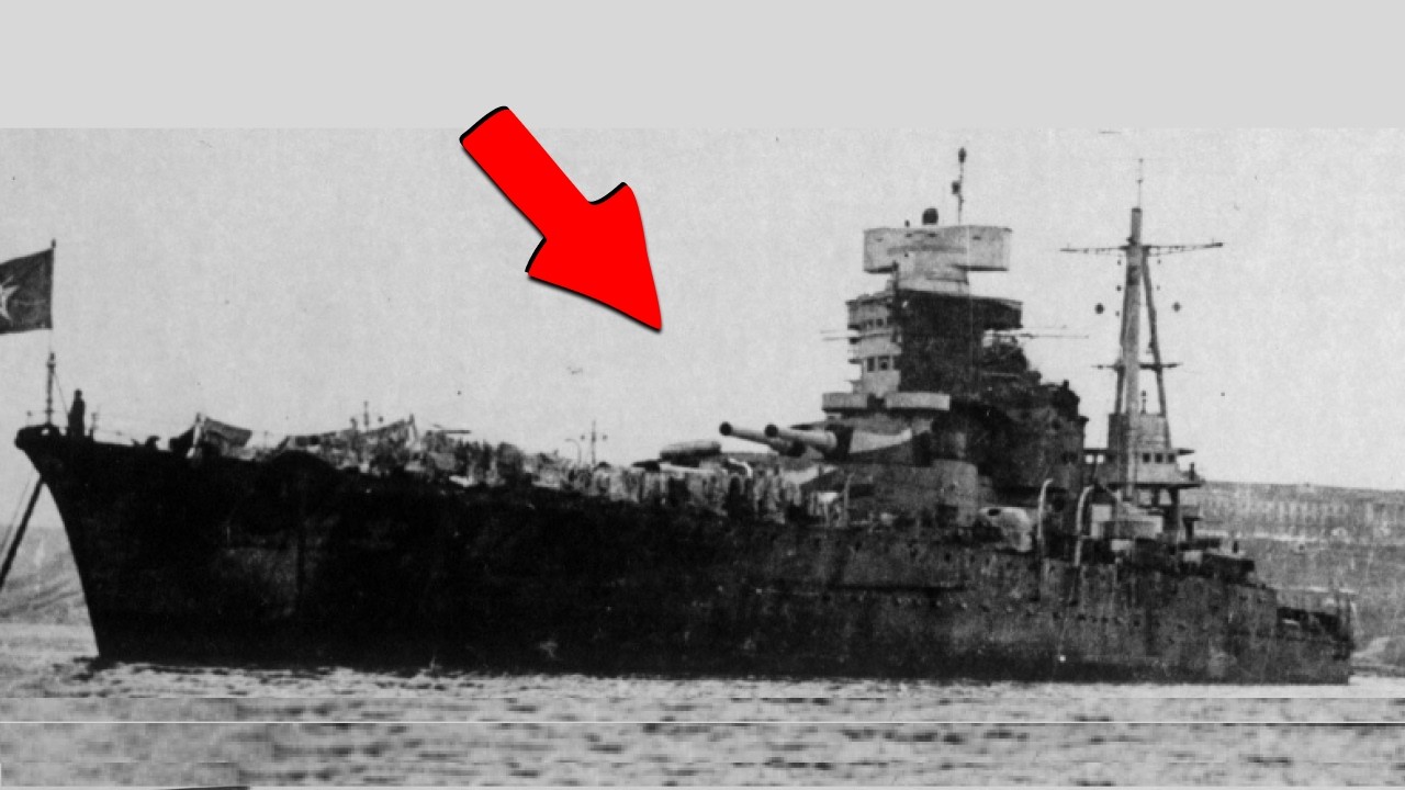 Das 29.000-Tonnen-Ungetüm, das mitten im Sowjet-Hafen um 1 Uhr nachts explodierte!