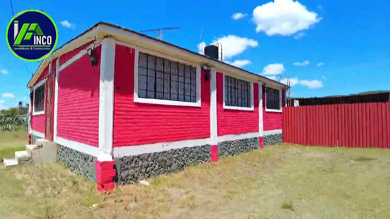 Casa con amplio terreno en venta en Xochihuacán, Epazoyucan, en el Estado de Hidalgo.