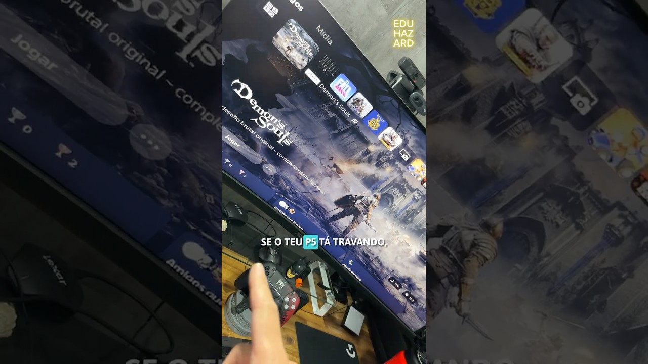 PS5 TRAVANDO?🚨 Fa&ccedil;a isso agora! 2026 #shorts #ps5