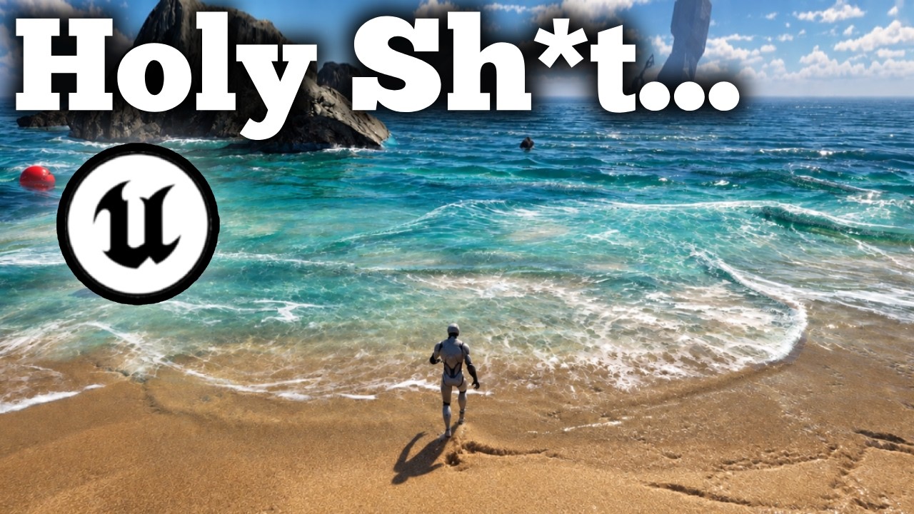 The Most REALISTIC Water Simulation in Unreal Engine 5
