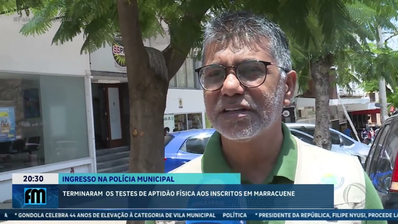 Ingresso na Polícia Municipal: Terminaram os testes de aptidão física aos inscritos em Marracuene