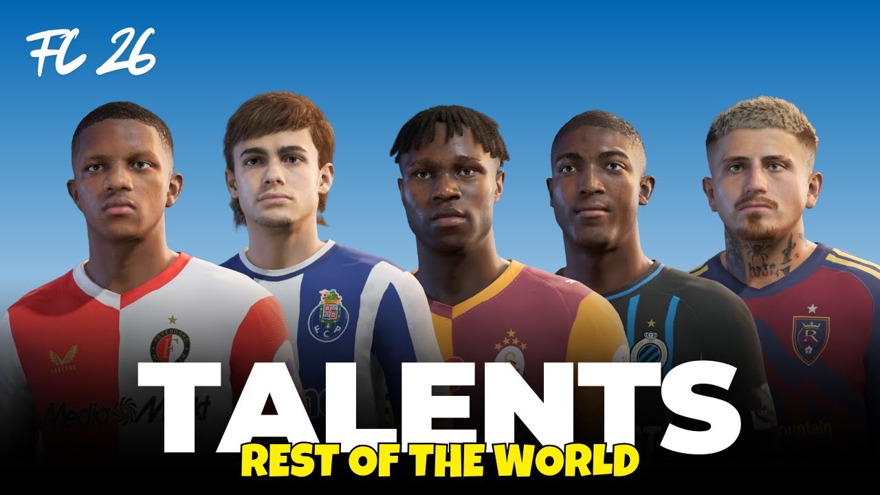 FC 26 | OVER 100 TALENTS FROM AROUND THE WORLD WITH REAL FACES