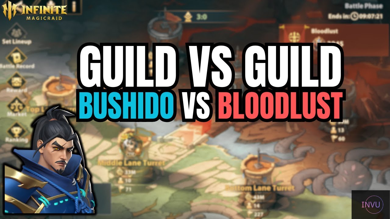 GvG vs Bloodlust (PvP commentating/talk) | IMR - Infinite Magicraid
