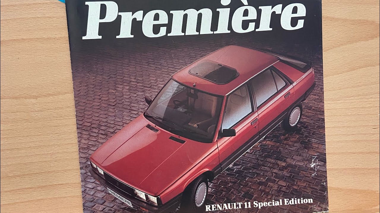 1985 Renault 11 Premiere Special Edition brochure review