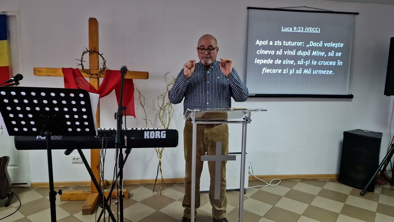 Valentin Ilașcă- Patru condiții pentru a-L urma pe Isus!