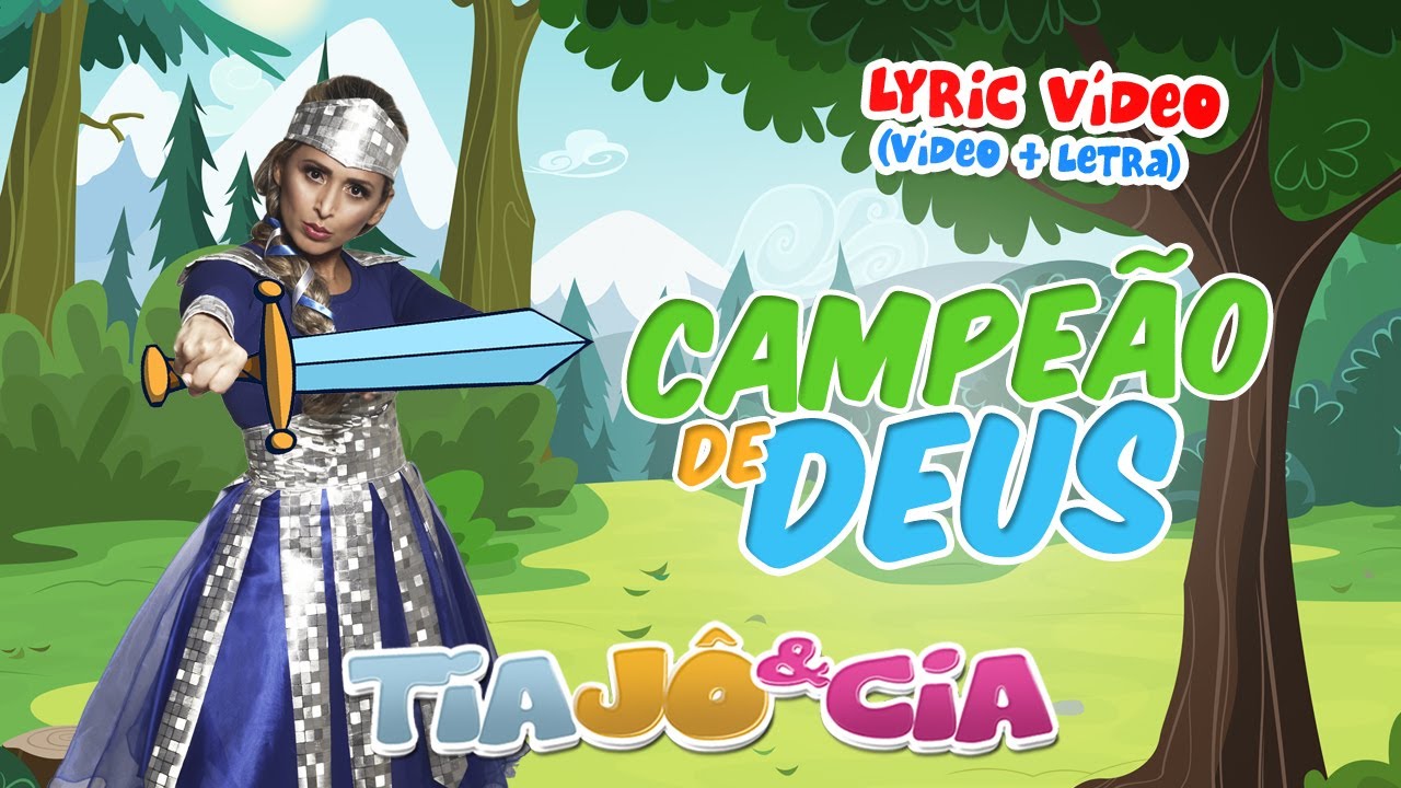 Tia Jô & Cia - Campeão de Deus (Vídeo + Letra)