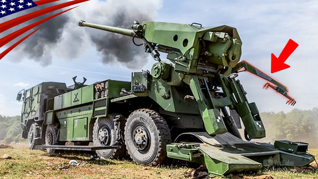 Autoloader with Robotic Arm – CAESAR 8x8 in Action