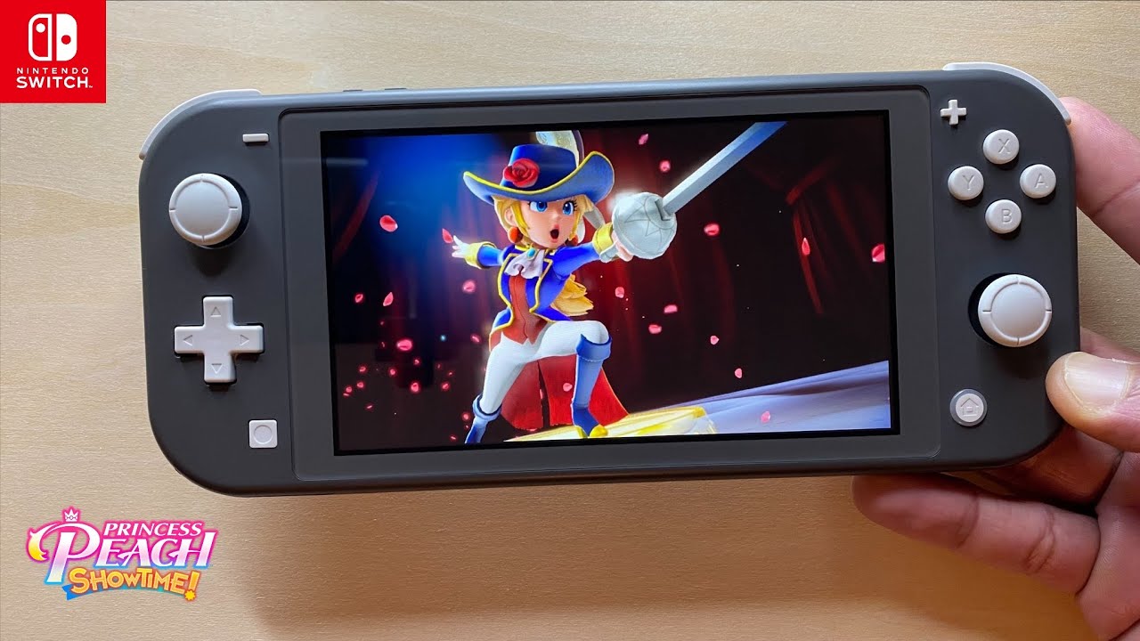 Princess Peach: Showtime! Nintendo Switch Lite Gameplay
