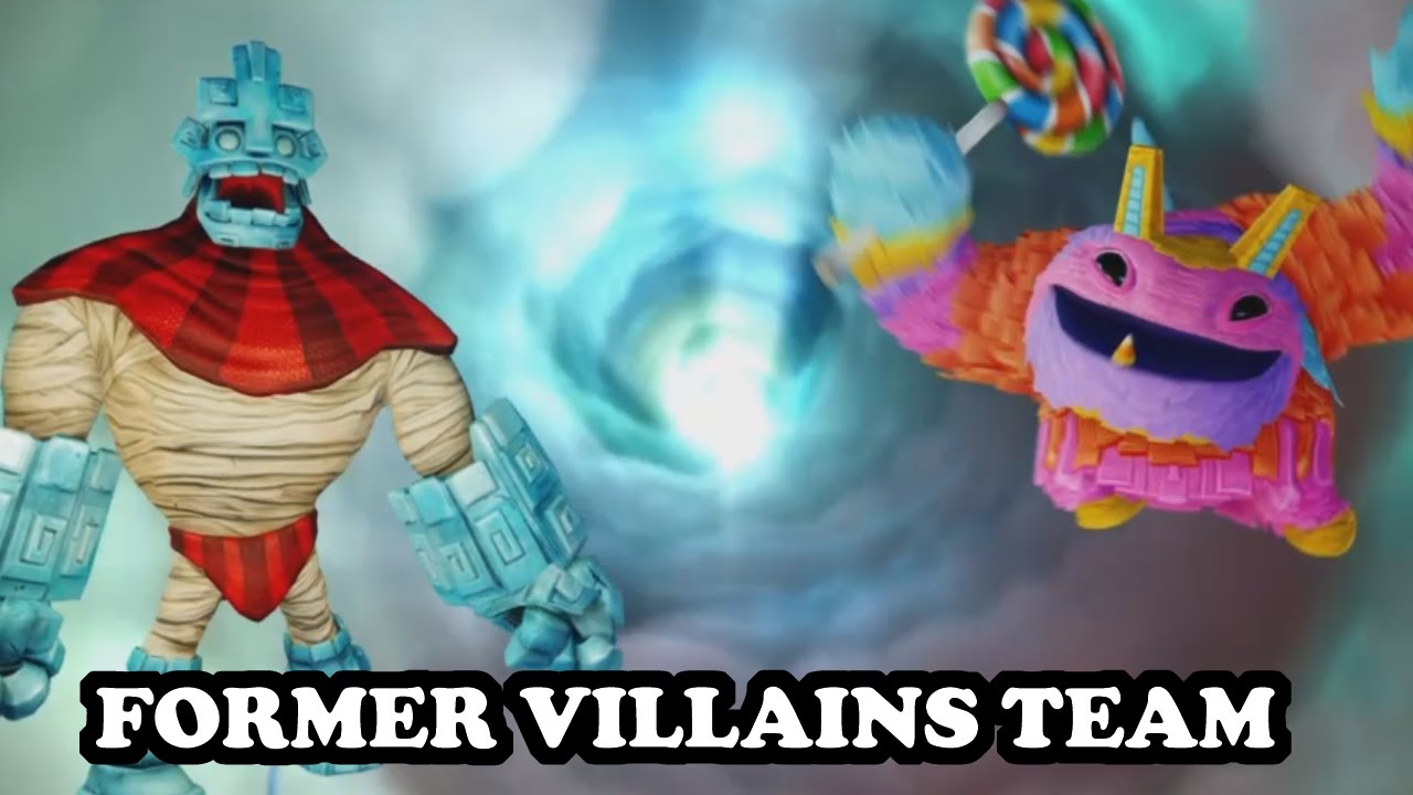 Skylanders Imaginators - Grave Clobber & Pain-Yatta GAMEPLAY - FORMER VILLAINS TEAM