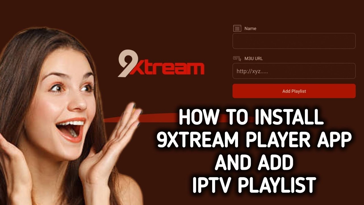 How to install / download 9Xtream player app and add IPTV Playlist on LG , Samsung Smart TV