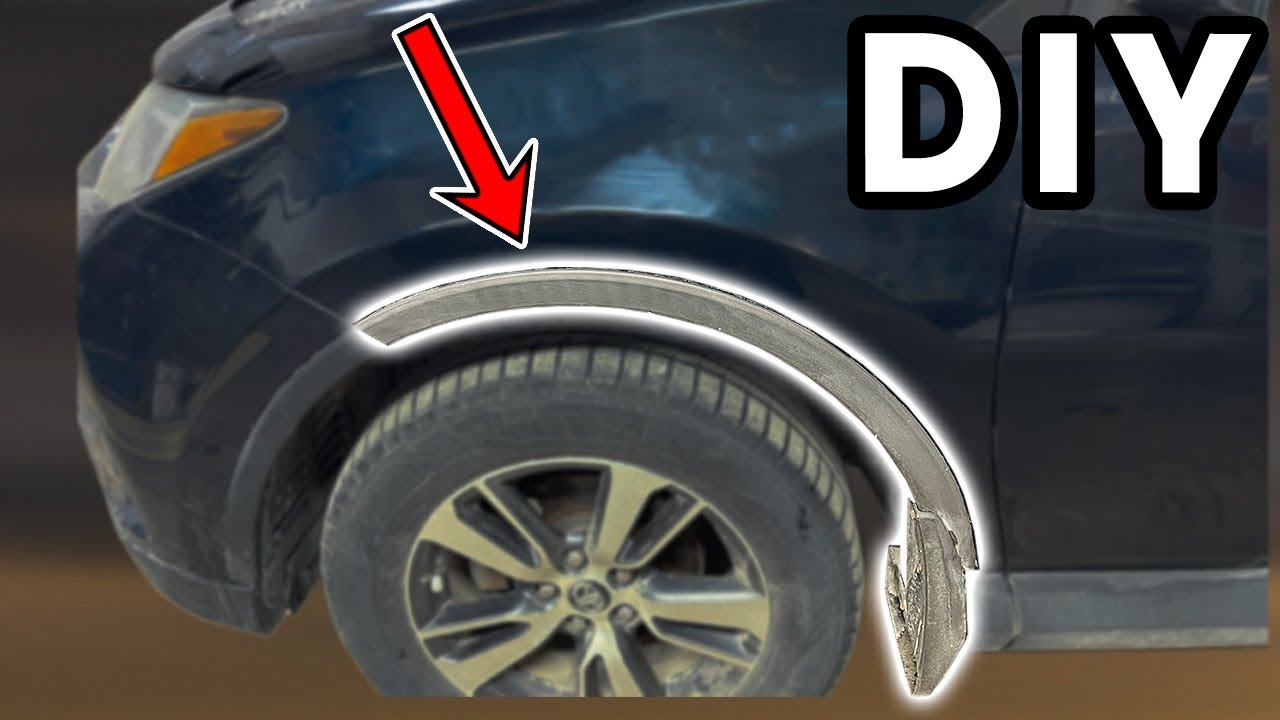 DIY 2016-2018 Toyota Rav4 Wheel Arch Molding Removal | How To Remove Toyota Rav4 Wheel Arch Molding