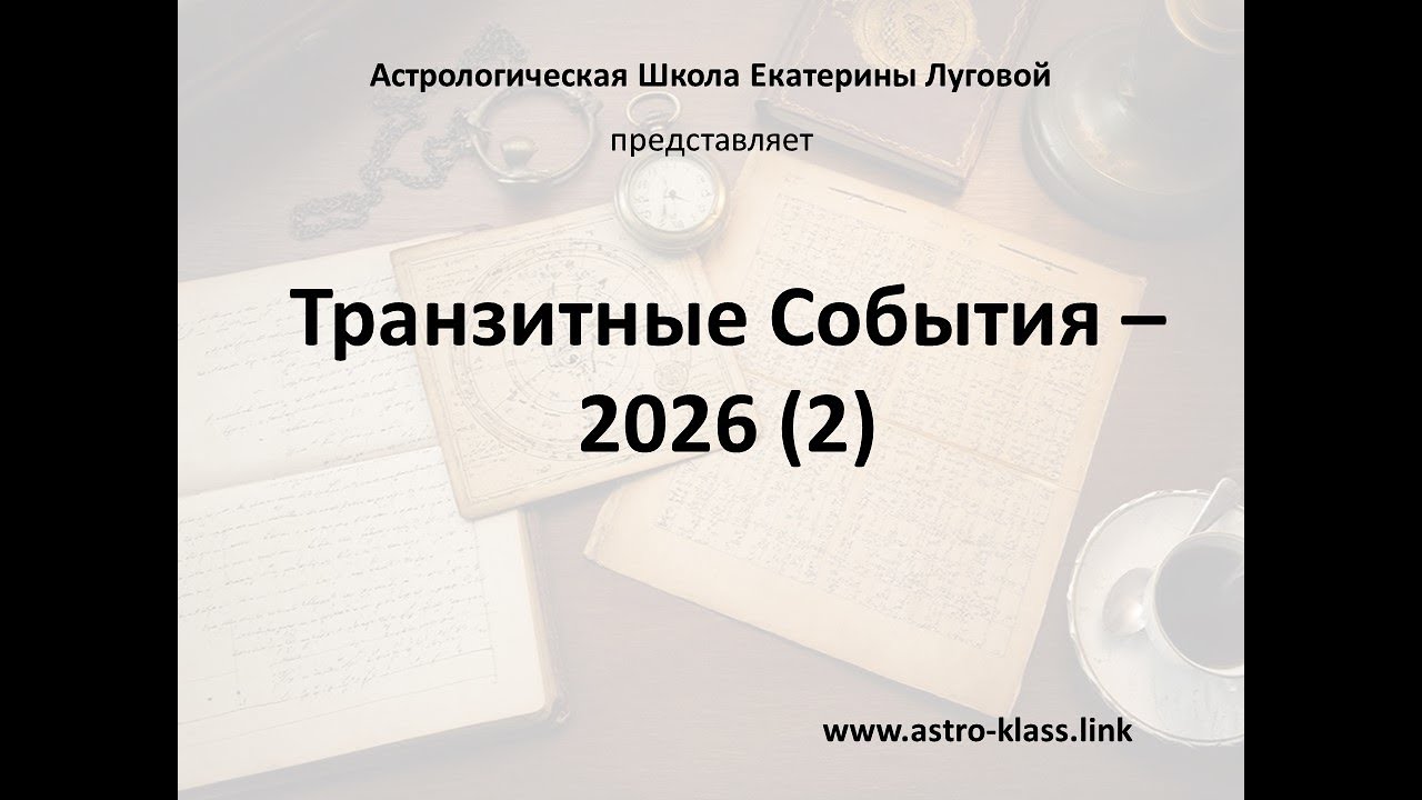Транзитные события-2026 (2): личный прогноз по аспектам высших и социальных планет.