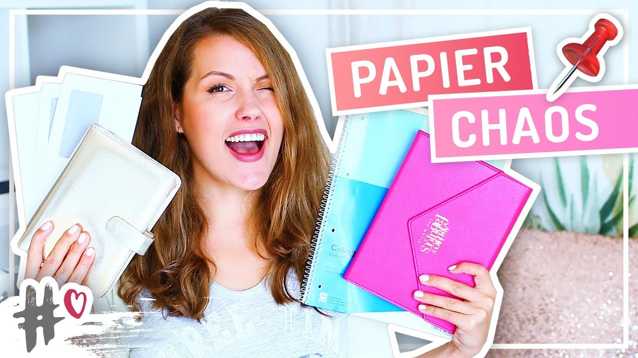 PAPIER CHAOS loswerden #NURWASICHMAG Challenge #TypischSissi