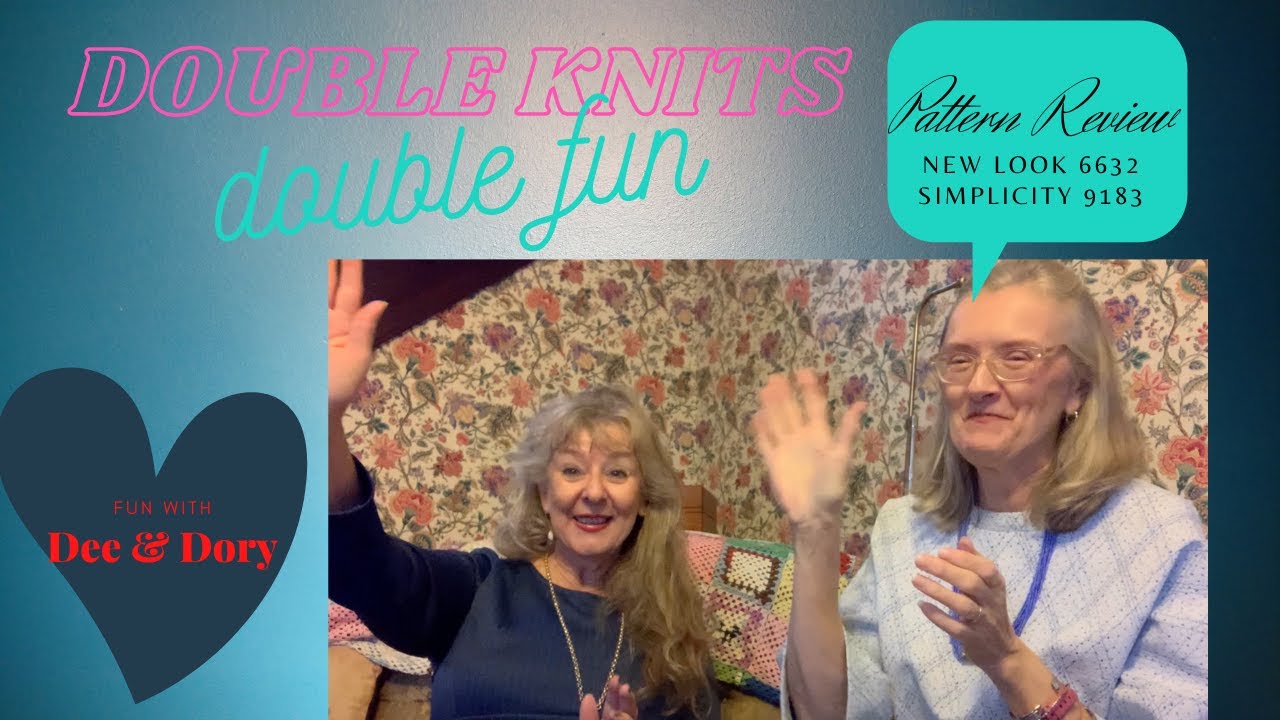 Double Knit Pattern review S9183 and New Look 6632 ep 101