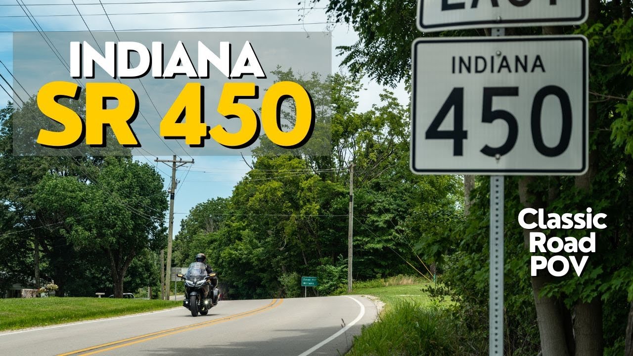 Riding Indiana's SR 450 | Classic Road POV