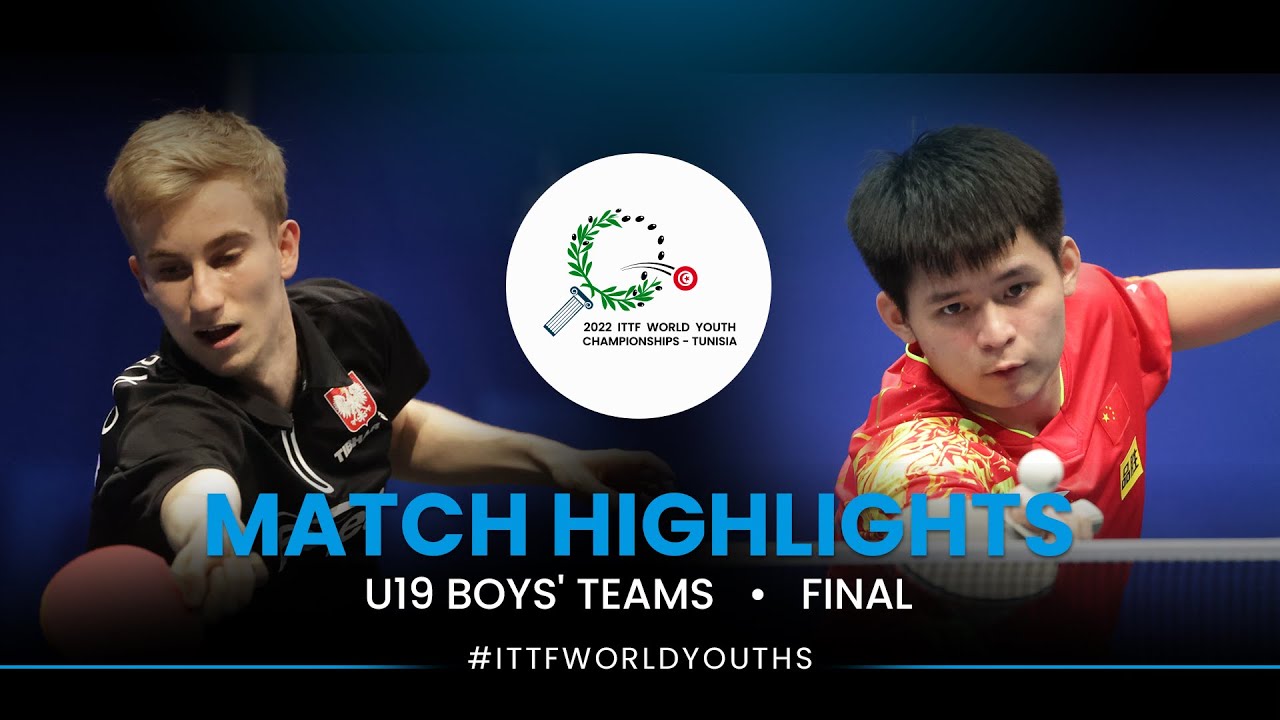 Maciej Kubik vs Lin Shidong | U19 Boys' Teams Final | ITTF World Youth Championships 2022