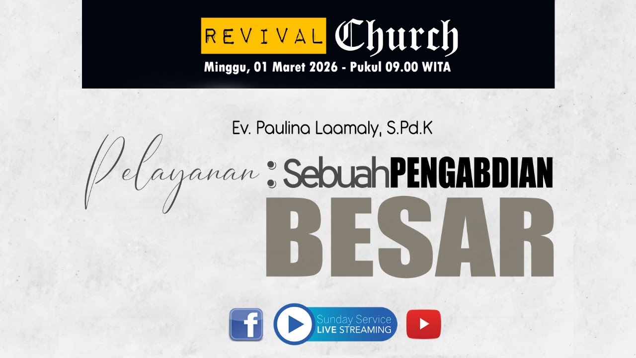 IBADAH GKIN REVIVAL KUPANG | 01 MAR 26 | 