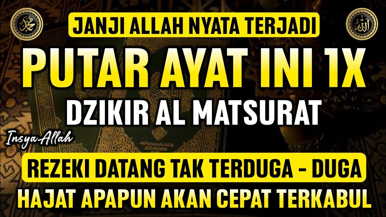 Bacaan Dahsyat! Satu Kali Putar Bisa Datangkan Kekayaan