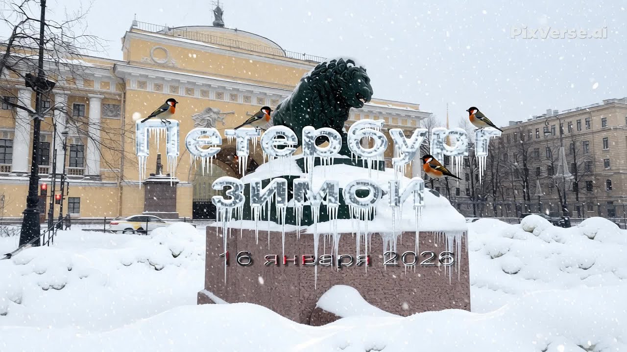 Петербург в январе 